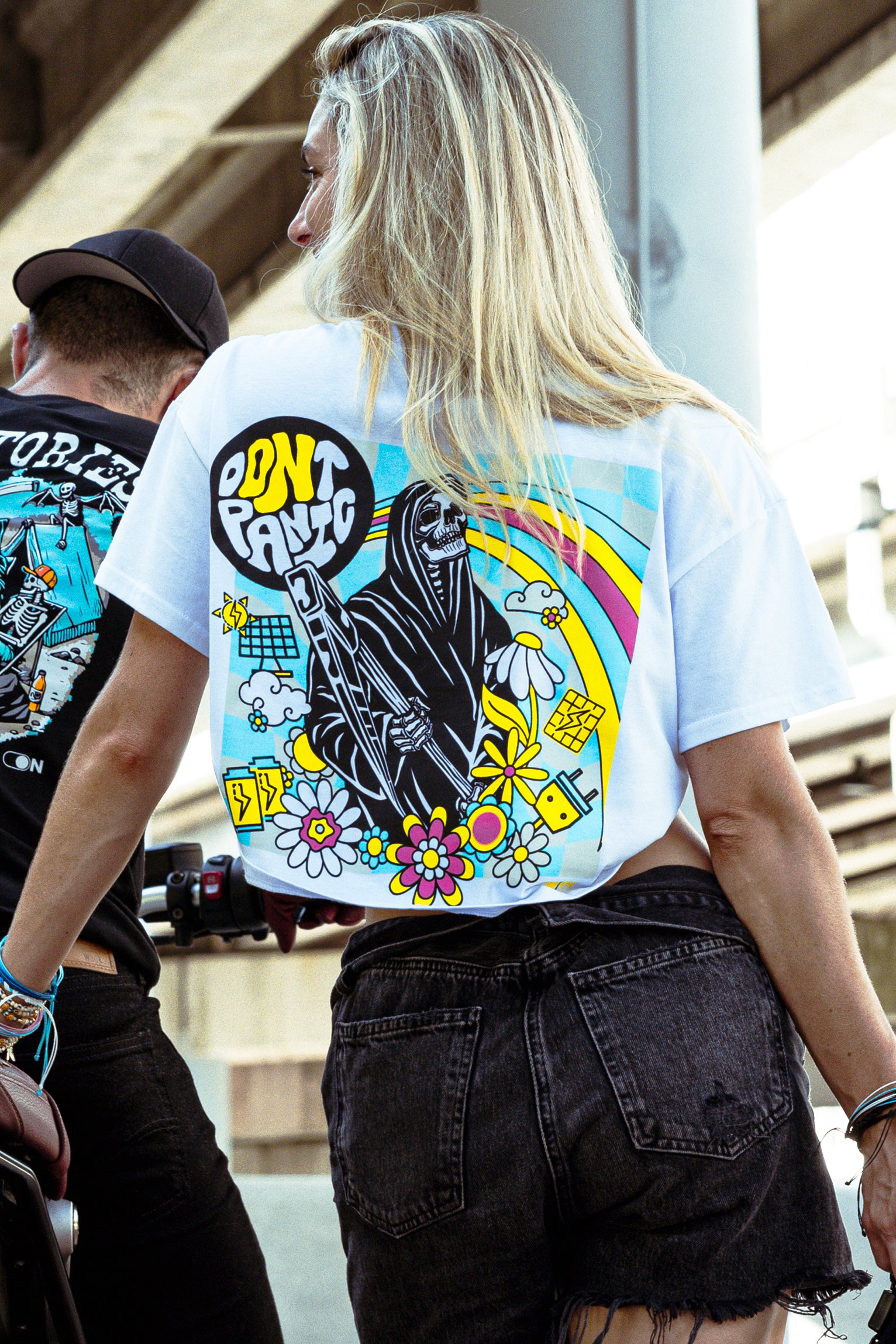 Don't Panic crop top