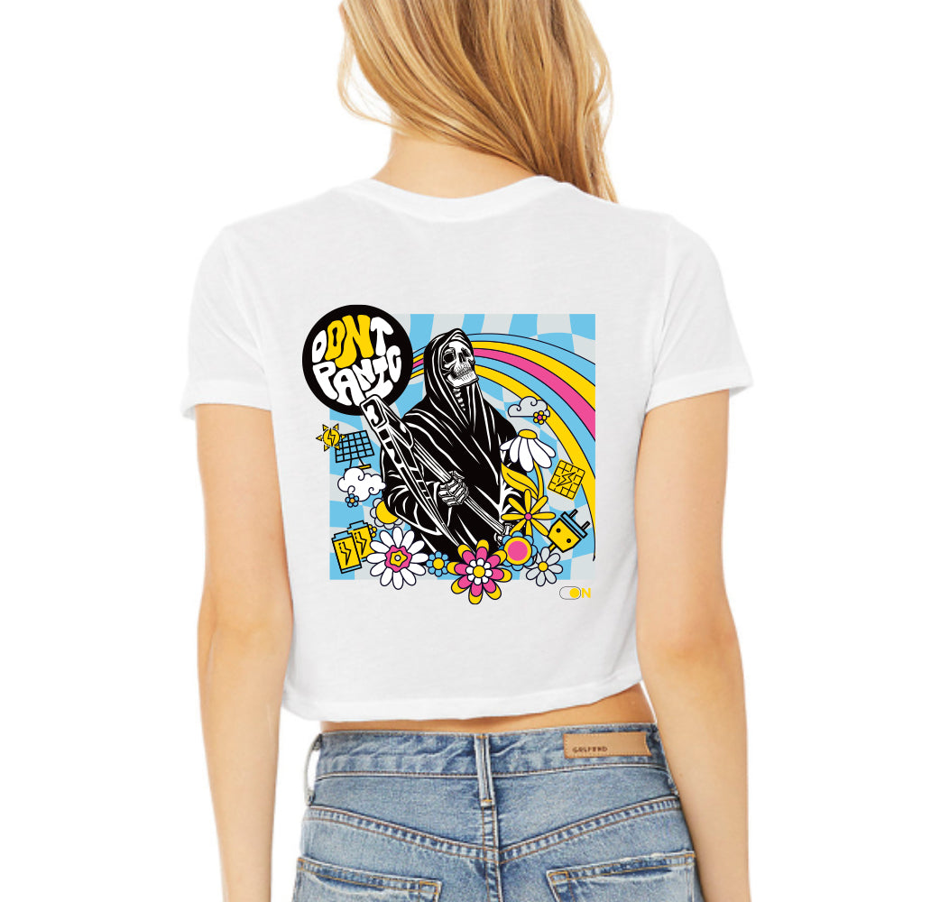 Don't Panic crop top