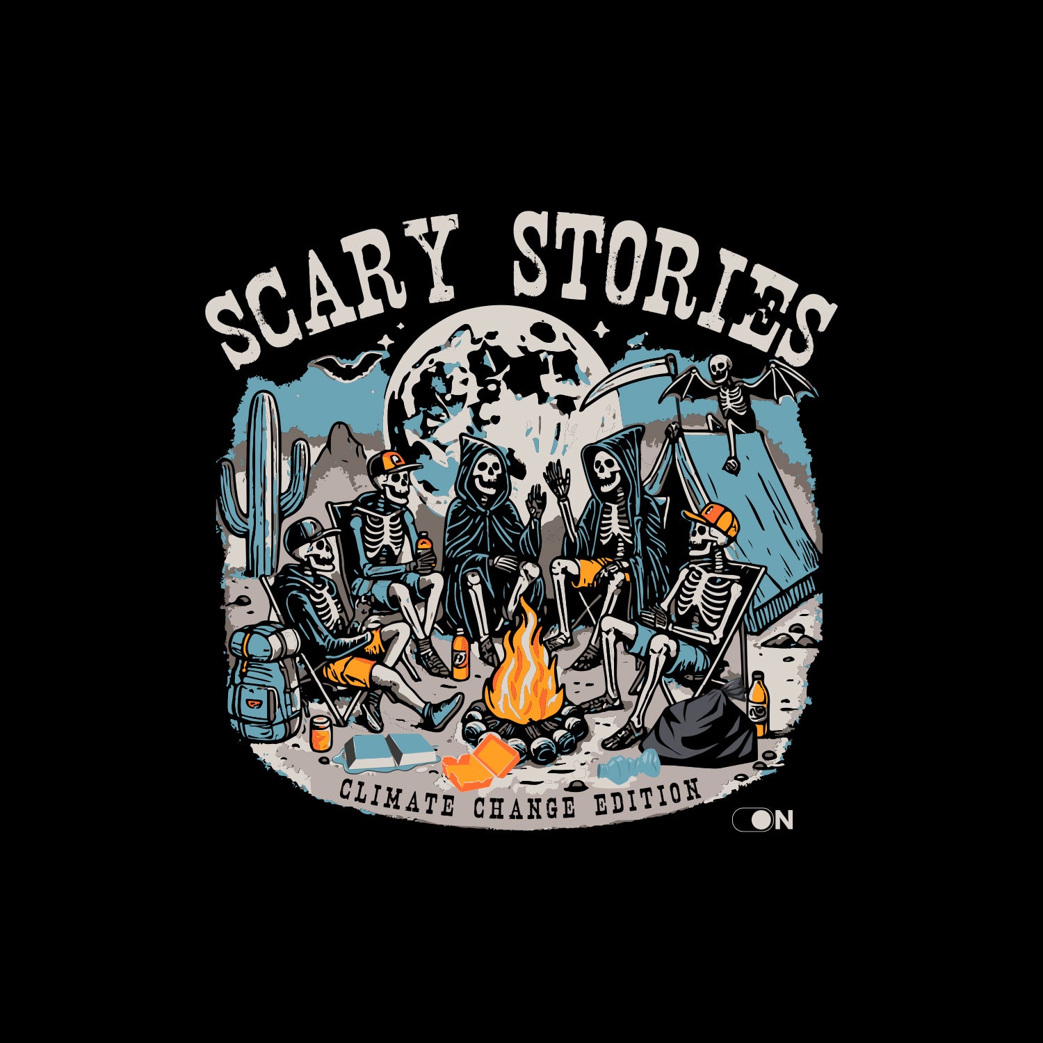scary stories crop top